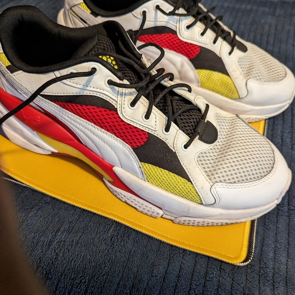 Puma LQD Cell Epsilon Men's White Red - Picture 3 of 4